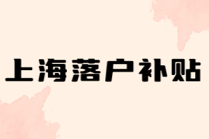 2023年上海人才引進補貼，落戶不要錯過！