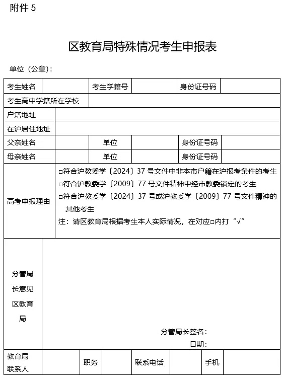 2025年上海市普通高?？荚囌猩鷪?bào)名條件出爐！哪些考生能報(bào)名？